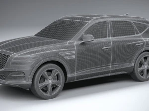 Genesis GV80 2021 3D Model