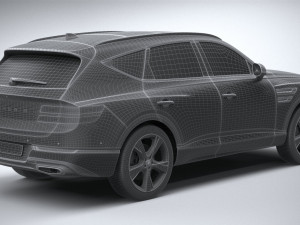 Genesis GV80 2021 3D Model
