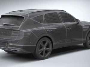 Genesis GV80 2021 3D Model
