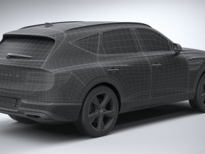 Genesis GV80 2021 3D Model