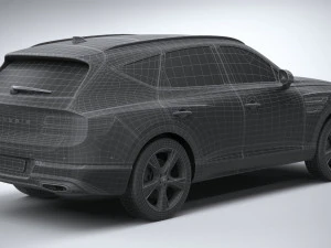Genesis GV80 2021 3D Model