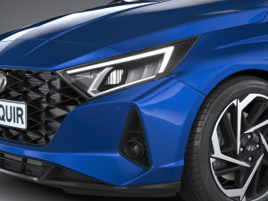 Hyundai i20 2021 3D Модель