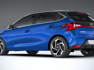 Hyundai i20 2021 3D Модель