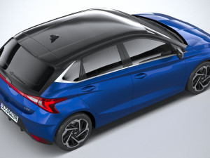 Hyundai i20 2021 3D Модель