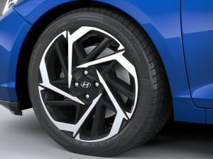 Hyundai i20 2021 3D Модель