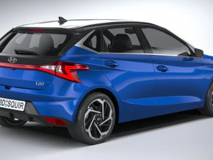 Hyundai i20 2021 3D Model