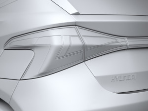 Hyundai i20 2021 3D Модель