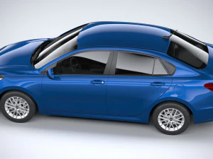 Kia Rio Sedan 2018-2020 3D Model