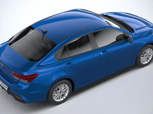 Kia Rio Sedan 2018-2020 3D Model