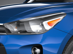 Kia Rio Sedan 2018-2020 3D 모델