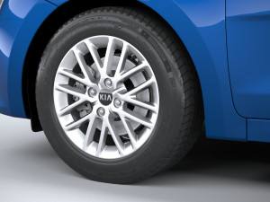 Kia Rio Sedan 2018-2020 3D 모델