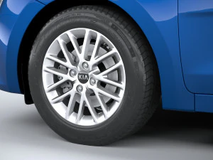 Kia Rio Sedan 2018-2020 3D Model