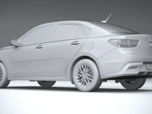 Kia Rio Sedan 2018-2020 3D Model
