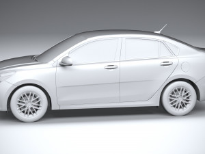 Kia Rio Sedan 2018-2020 3D 모델