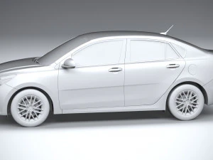 Kia Rio Sedan 2018-2020 3D Model