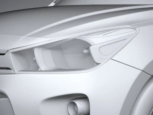 Kia Rio Sedan 2018-2020 3D Model