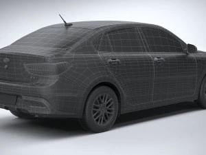Kia Rio Sedan 2018-2020 3D Model