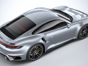 Porsche 911 Turbo S 2021 Model 3D