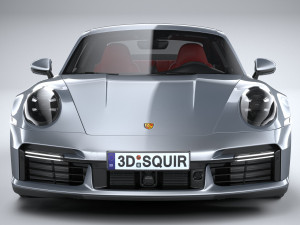 Porsche 911 Turbo S 2021 Model 3D
