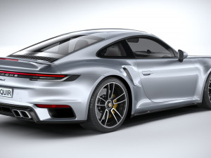 Porsche 911 Turbo S 2021 Model 3D