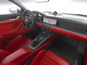 Porsche 911 Turbo S Cabrio 2021 3D Model