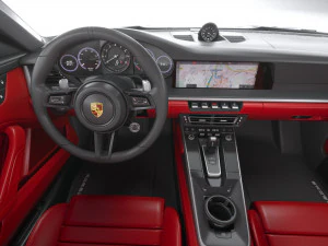 Porsche 911 Turbo S Cabrio 2021 3D Model