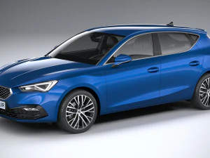 시트 레온 5도어 2020 3D 모델