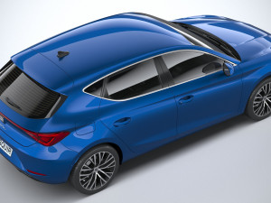 Seat Leon 5-door 2020 3D मॉडल