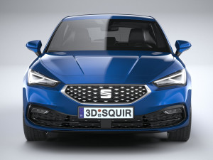 Seat Leon 5-door 2020 3D मॉडल