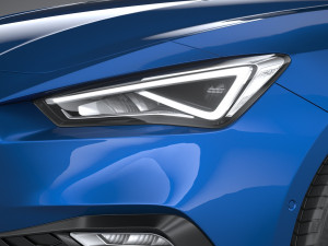 Seat Leon 5-door 2020 3D मॉडल