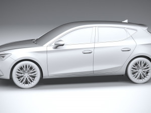 Seat Leon 5-door 2020 3D मॉडल