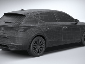 Seat Leon 5-door 2020 3D मॉडल