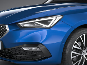 Seat Leon Sportstourer 2020 Modello 3D