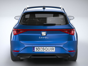 Seat Leon Sportstourer 2020 Modello 3D