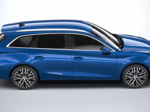 Seat Leon Sportstourer 2020 3D Model