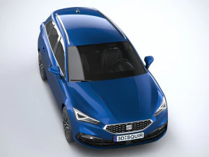 Seat Leon Sportstourer 2020 3D Model