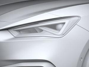 Seat Leon Sportstourer 2020 Modello 3D