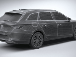 Seat Leon Sportstourer 2020 Modello 3D