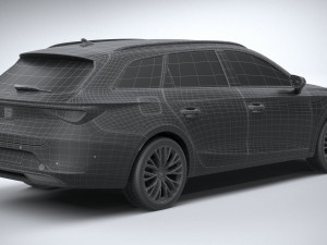 Seat Leon Sportstourer 2020 Modello 3D