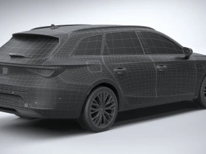 Seat Leon Sportstourer 2020 3D Model