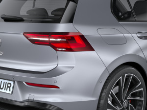 Volkswagen Golf GTD 5-door 2020 3D Model
