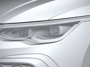 Volkswagen Golf GTD 5-door 2020 3D Model