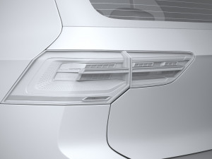 Volkswagen Golf GTD 5-door 2020 3D Model