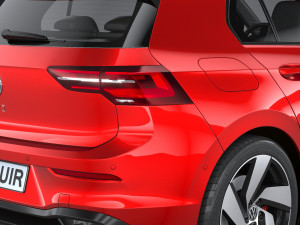 Volkswagen Golf GTI 5-door 2020 3D 모델