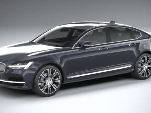 volvo s90 2020 3D Model