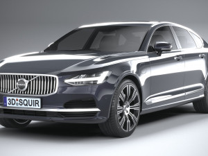Volvo S90 2020 3D Model