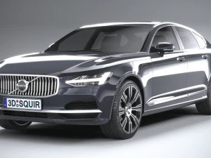 Volvo S90 2020 3D Model