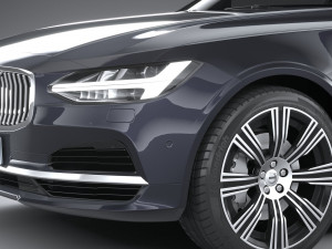 Volvo S90 2020 3D Model