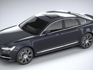Volvo S90 2020 3D Model