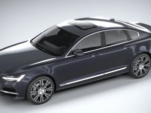 Volvo S90 2020 3D Model